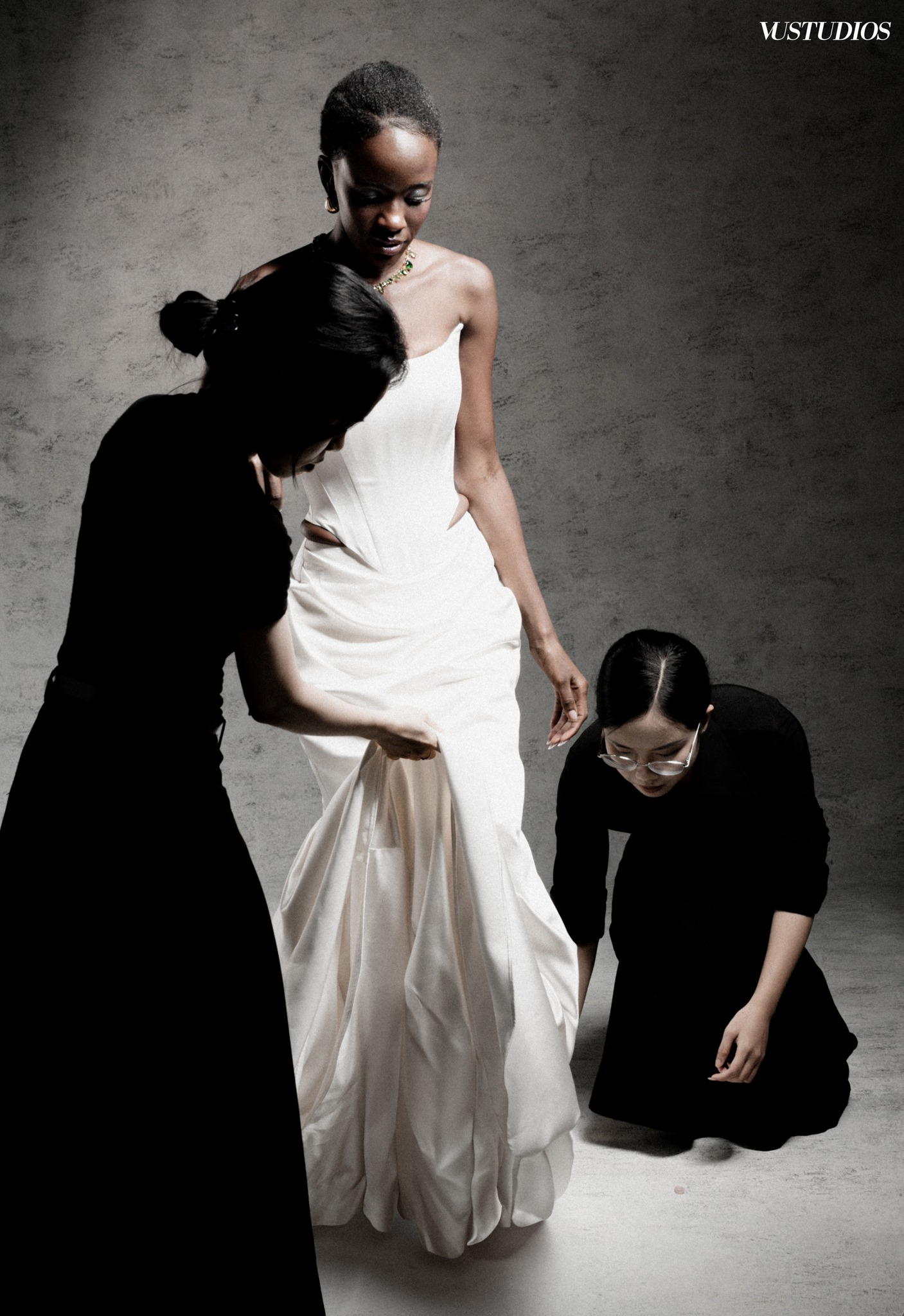 thoã mãn nhiều số đo khi may váy cưới